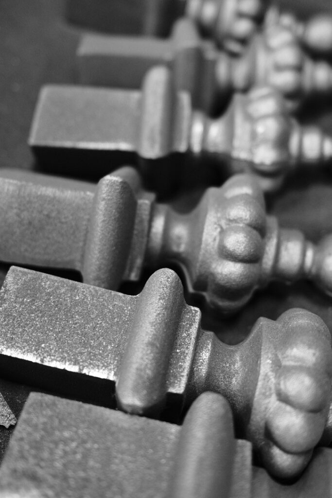 Équipement de production dans l’atelier de fonderie