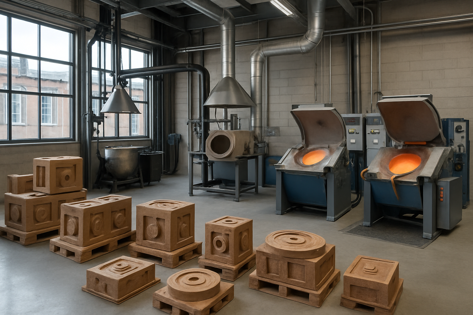 Illustration pour Fonderie Bronze à Lapalisse : Expertise Artisanale & Innovation par L’hullier